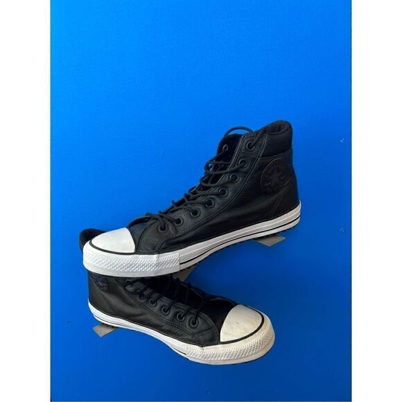 Converse Chuck Taylor All Star PC Boot High Top Black/White Size 10 162415c New - Picture 1 of 6
